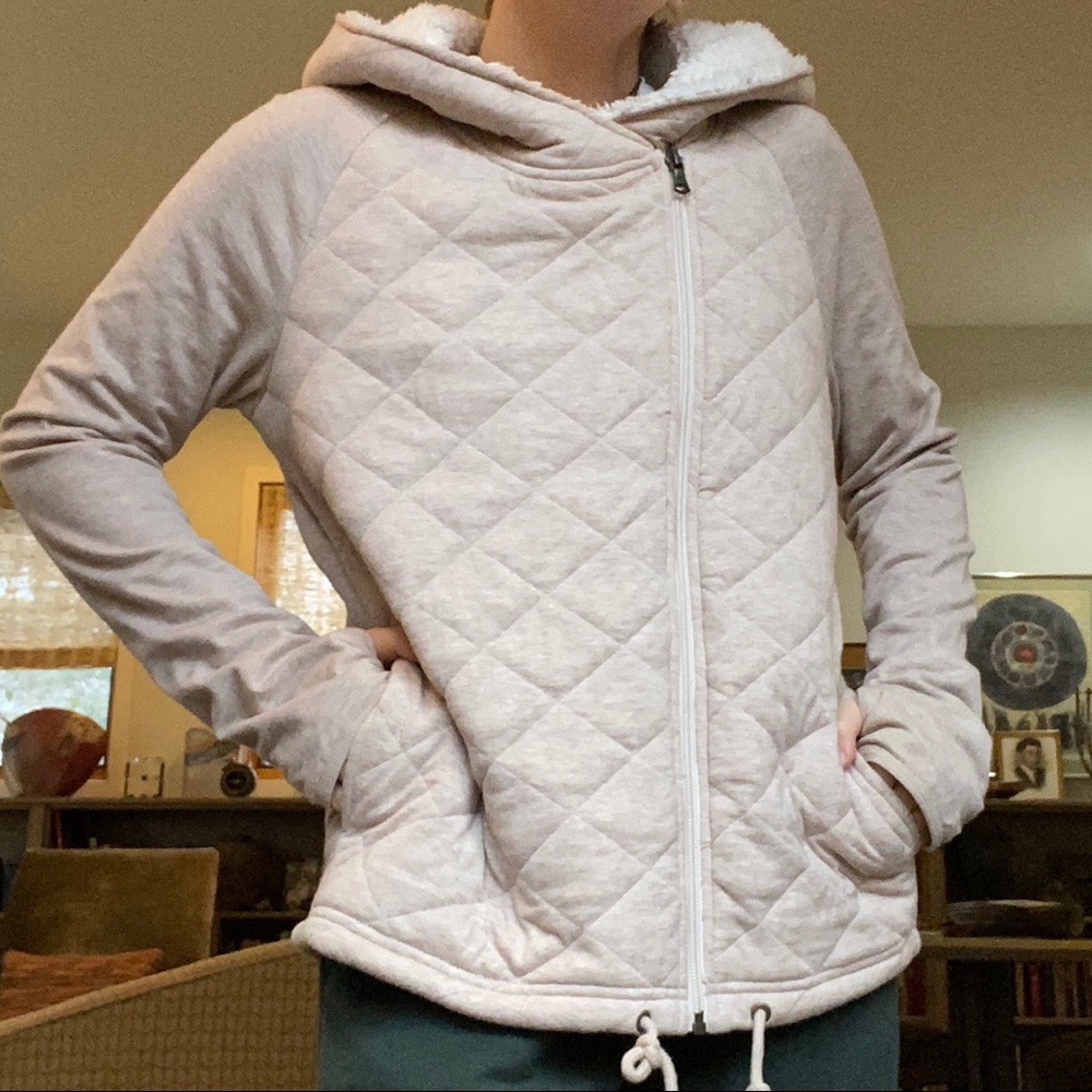 UGG Australia wheat colored quilted jacket